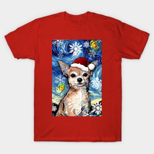 Chihuahua Santa T-Shirt